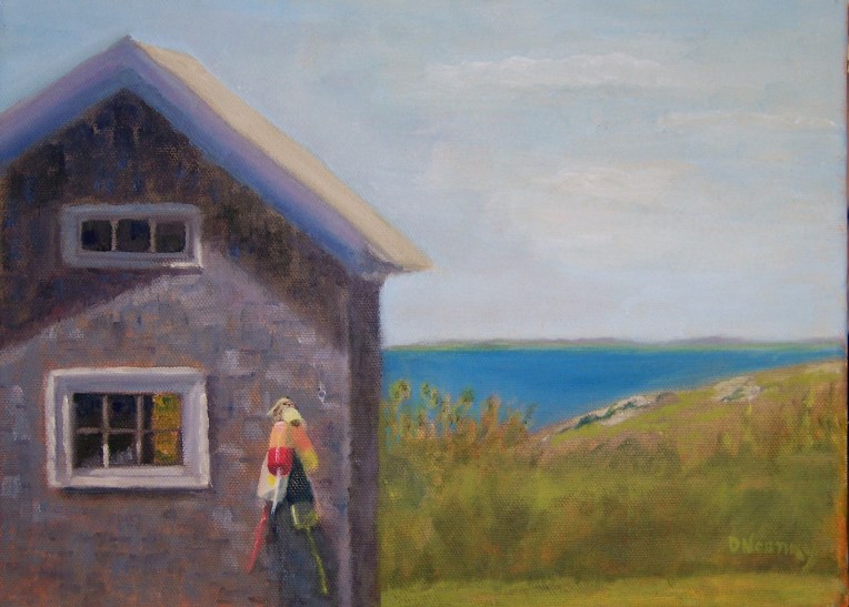 Lobster Floats on Monhegan Island